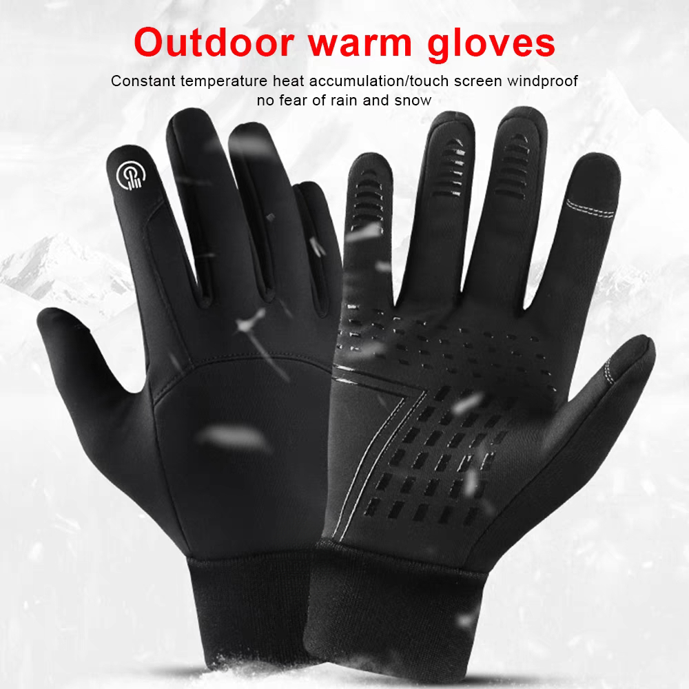 Ski Glove Waterproof - Autumn Winter Men Women Gloves Touch