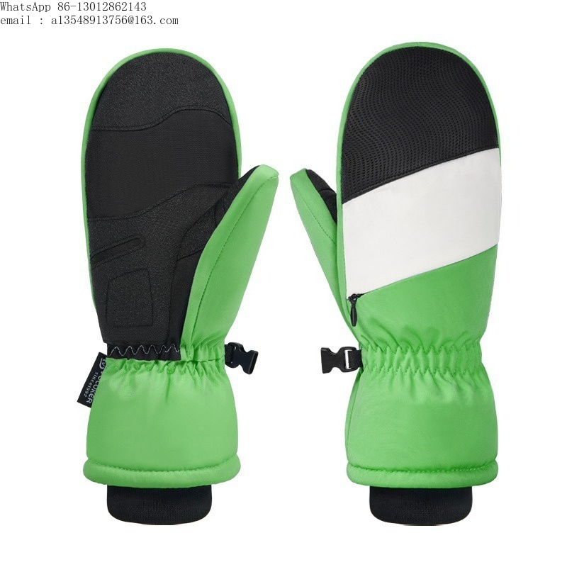Ski Glove Waterproof - Ski fleece thickened fashion warm cold