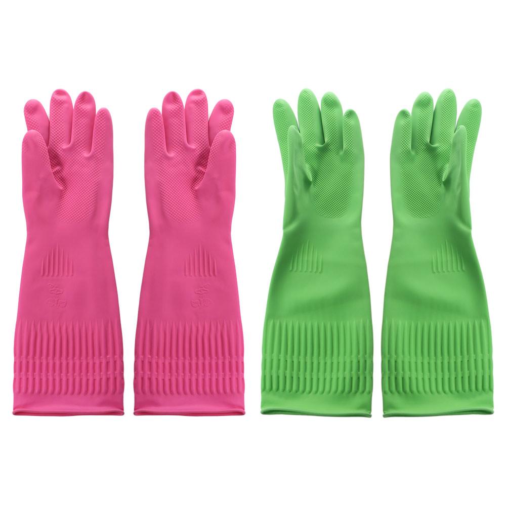 Rubber Glove Cleaning - Durable Elastic Protective Waterproof Kitchen Repeatable