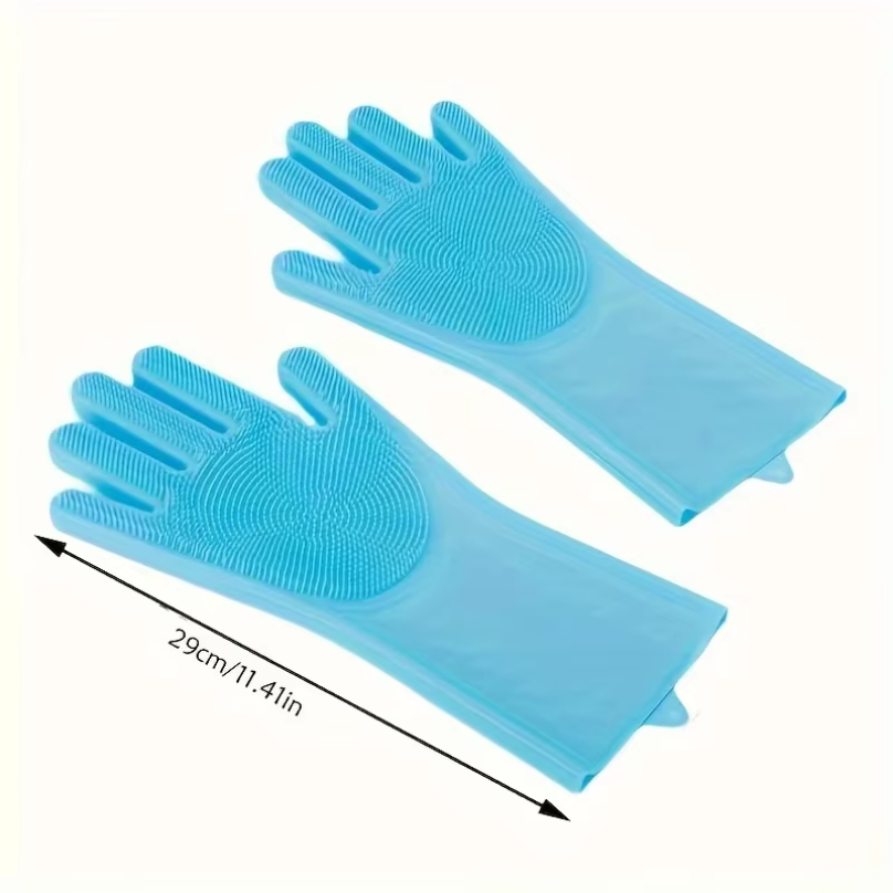 Rubber Glove Cleaning - Pet Grooming Cleaning Gloves Dog Cat
