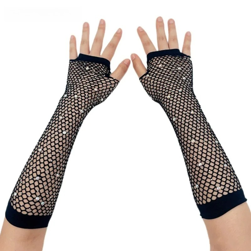 Wedding Breathable Fingerless  - đánh giá và giá Fingerless Glove Knit