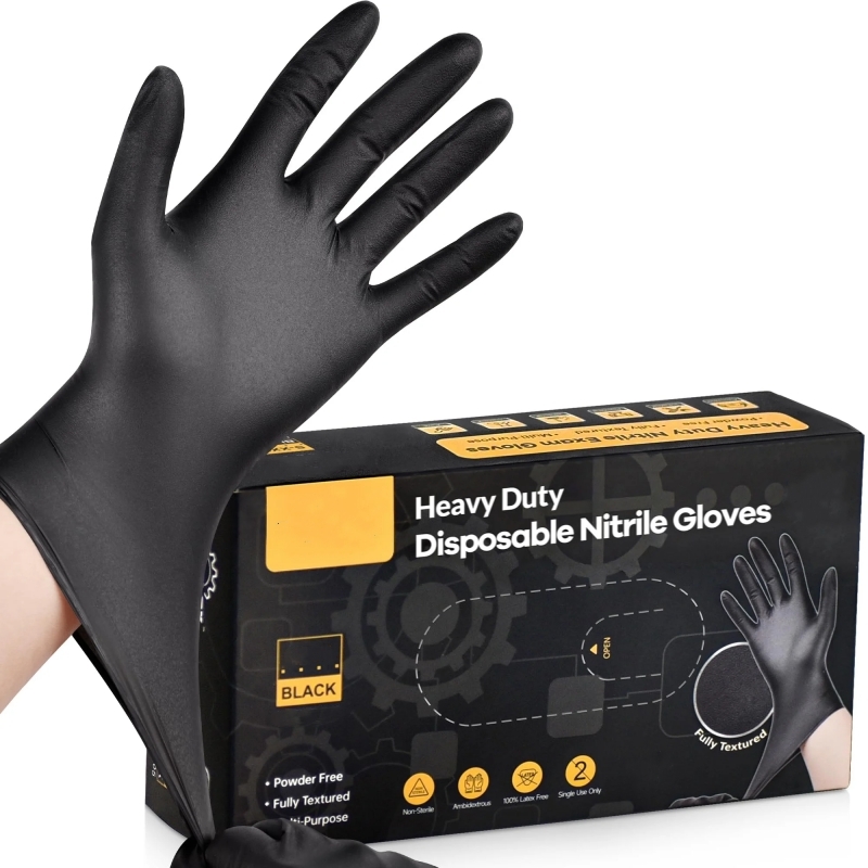 20PCS Black Disposable Nitrile - đánh giá và giá Latex Disposable Glove