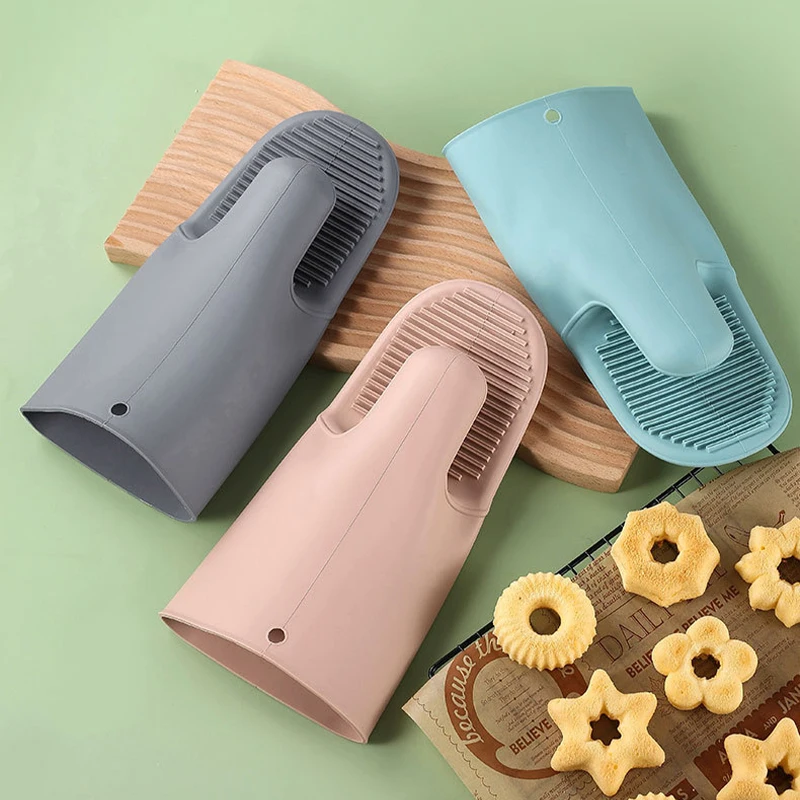 1/2Pcs Long Thickened Oven Glo - đánh giá và giá Oven Mitt Silicone