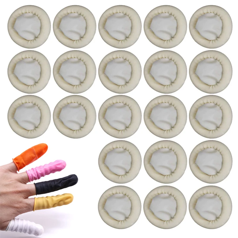 100pcs Disposable Latex Finger - đánh giá và giá Rubber Glove Cleaning