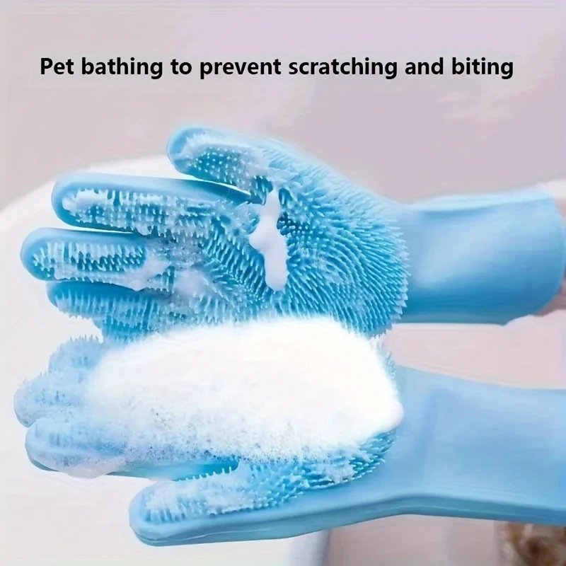 Pet Grooming Cleaning Gloves D - đánh giá và giá Rubber Glove Cleaning