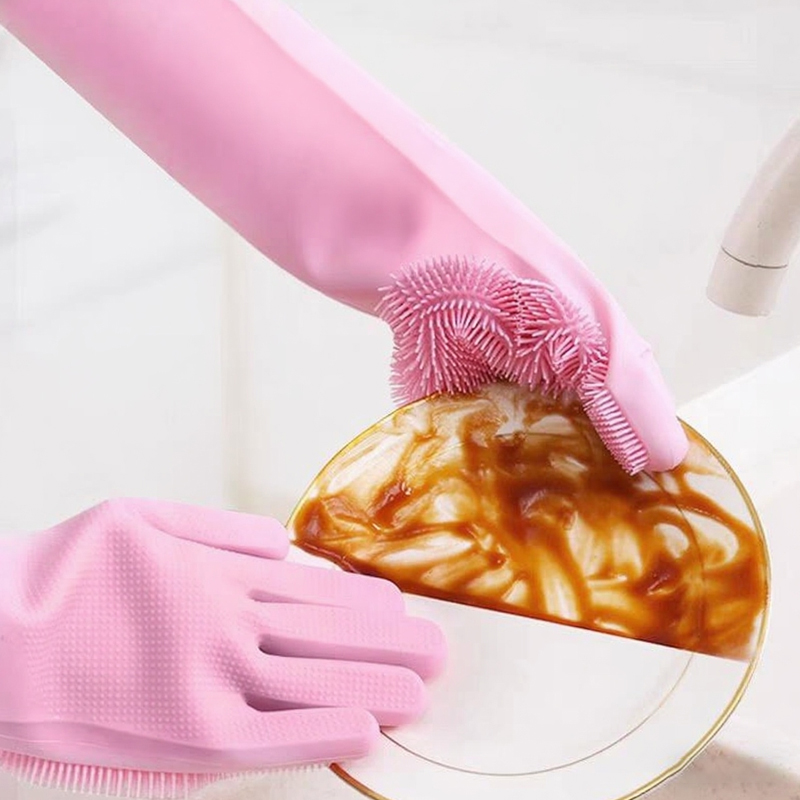 Dishwashing Cleaning Gloves Ma - đánh giá và giá Rubber Glove Cleaning